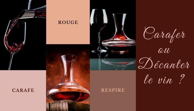 Le saviez-vous... Carafer ou décanter un vin